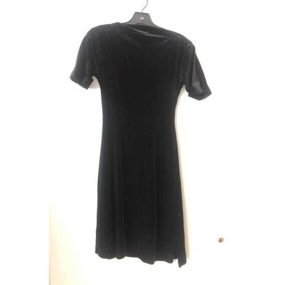 BCBG Max Azria Velvet Cowl Neck Dress - Picture 2 of 4